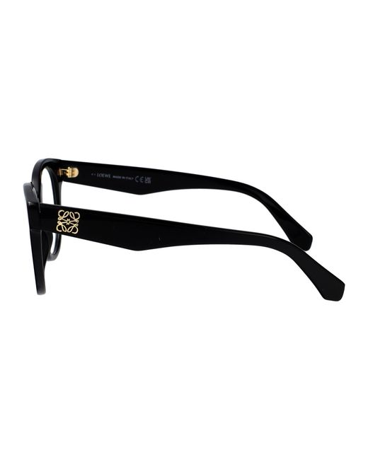 Loewe White Round Frame Glasses
