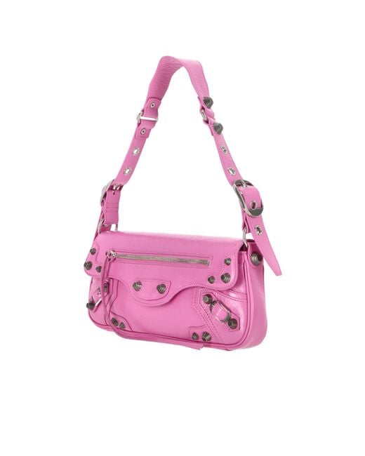 Balenciaga Pink Le Cagole Shoulder Bag