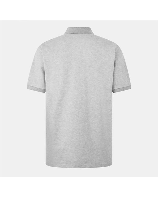 Gucci Gray Web Polo Sn62 for men