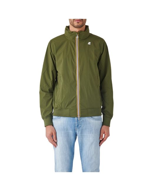 K-Way Brown Amaury Jacket for men