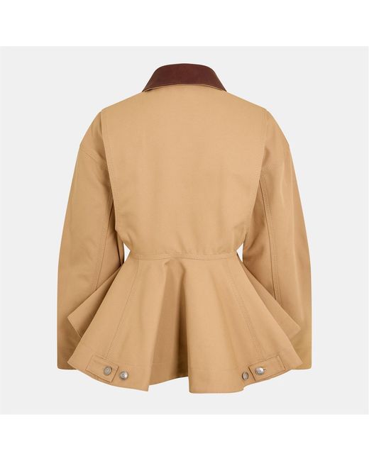McQueen Natural Oversized Jacket