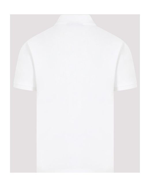 Carhartt White Short-Sleeved Polo Shirt for men