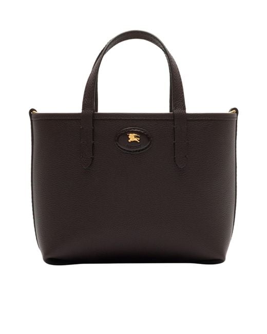 Burberry Black Mini Logo Tote Bag