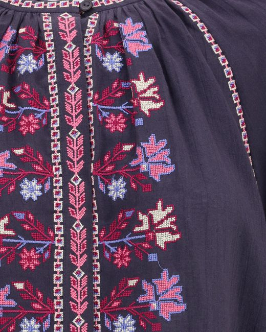 Isabel Marant Blue Isabel Marant Étoile Lynne Long-Sleeved Shirt