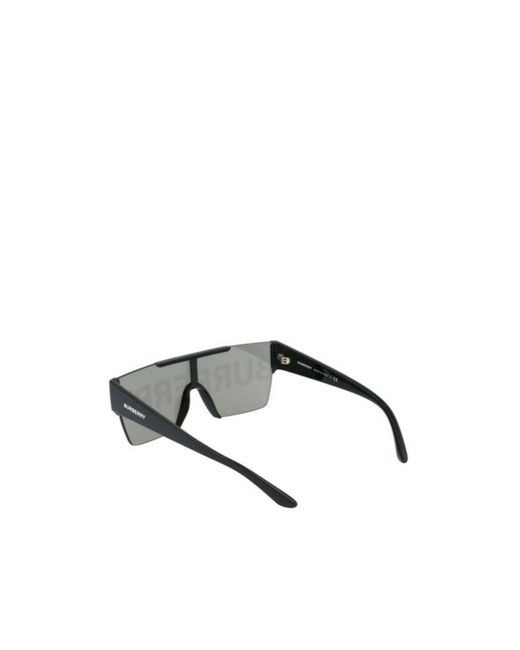 Burberry Metallic Eyewear Shield Frame Sunglasses