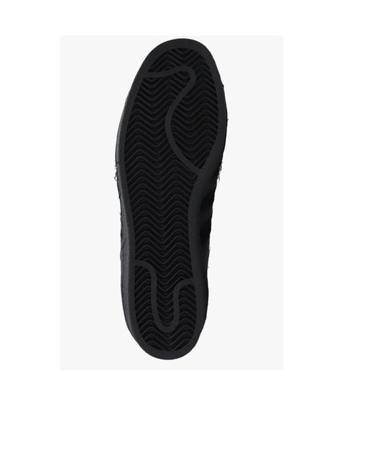 Y-3 Black Superstar Low-Top Sneakers for men