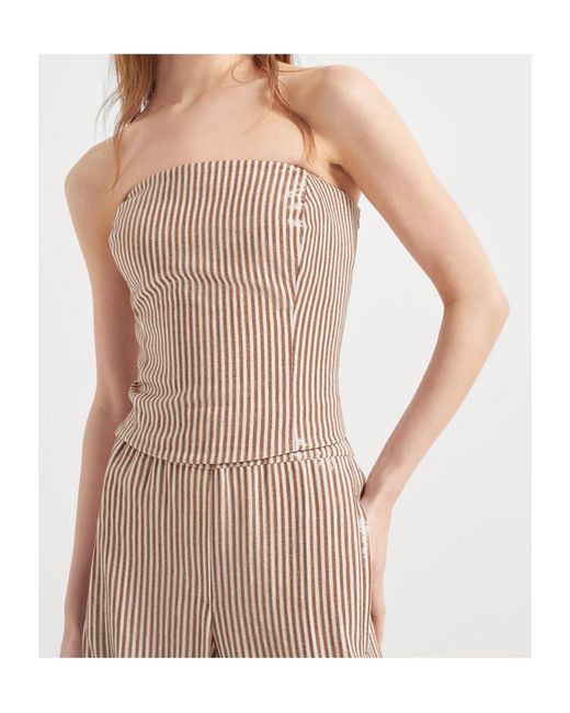 Brunello Cucinelli Pink Sequinned Top