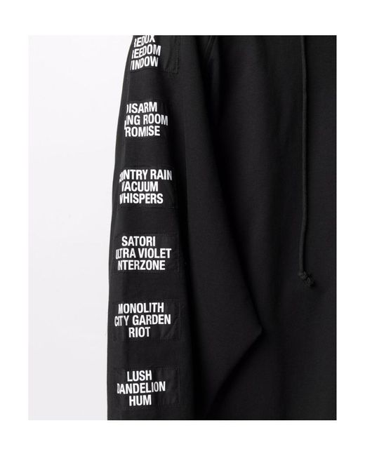 Raf Simons Blue Logo Hoodie for men