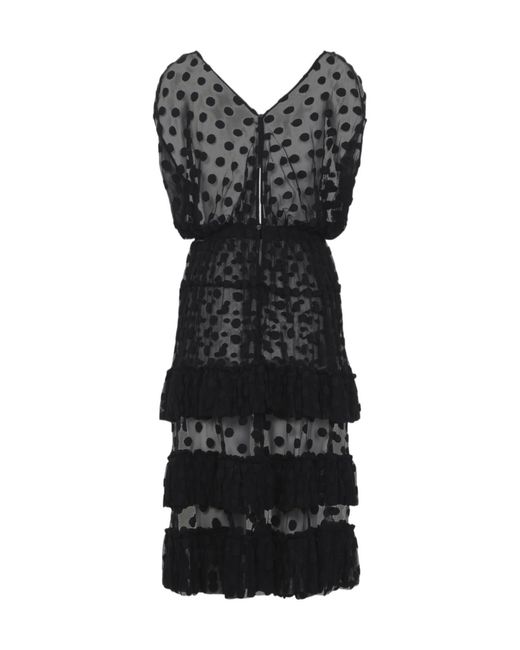Dries Van Noten Black Party Dresses