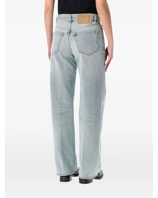 Haikure Blue Logo Jeans