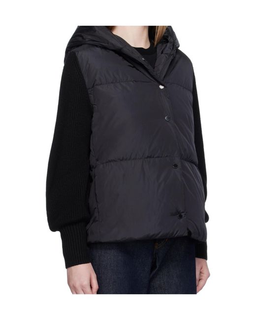 Canada Goose Blue Hooded Down Jacket