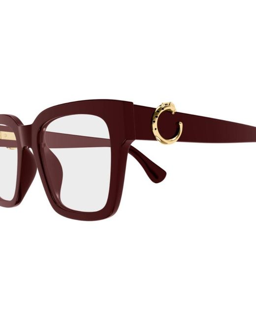 Cartier Multicolor Square Frame Glasses