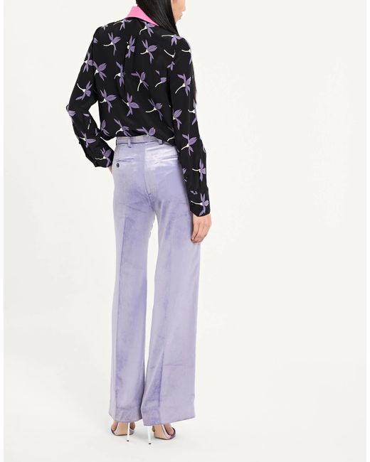 Marni Blue Minimalist Wide-Leg Pants