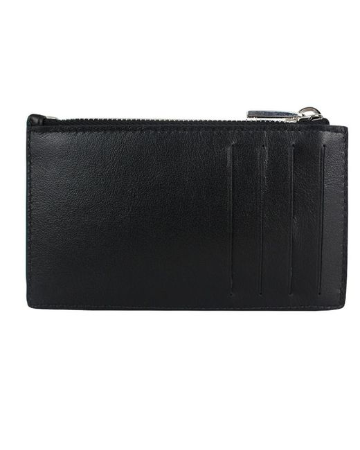 Dior Black Twill Embossed Purse for men