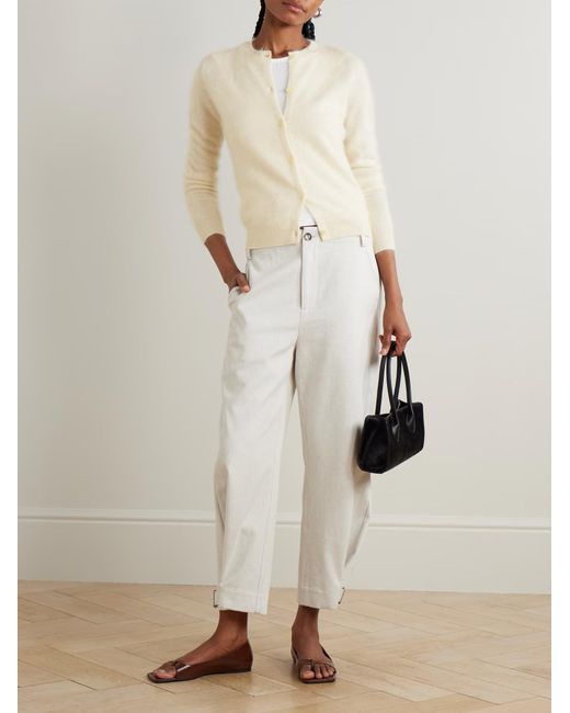 Theory Natural Buttoned Knitwear