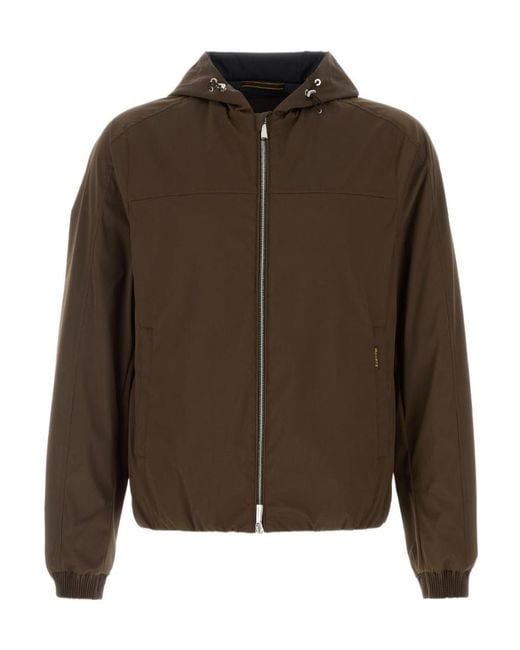 Moorer Brown Albori-Tj Jacket for men