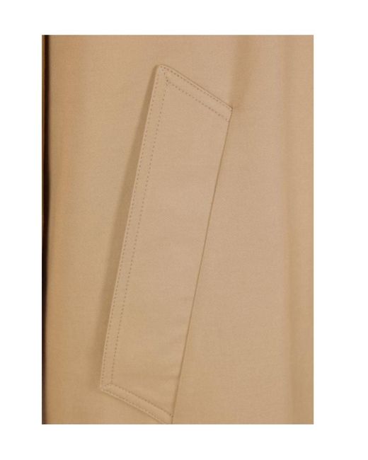 The Row Natural Button Detailed Long Coat for men