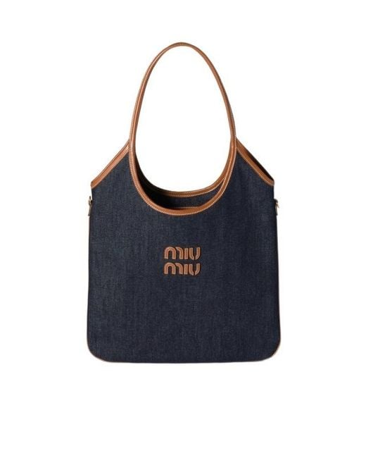 Miu Miu Blue Ivy Denim Bag