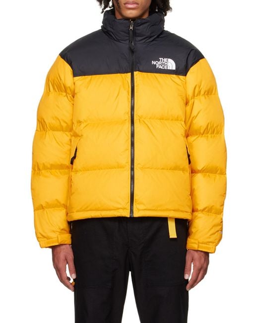 The North Face Yellow 1996 Retro Nuptse Jacket for men