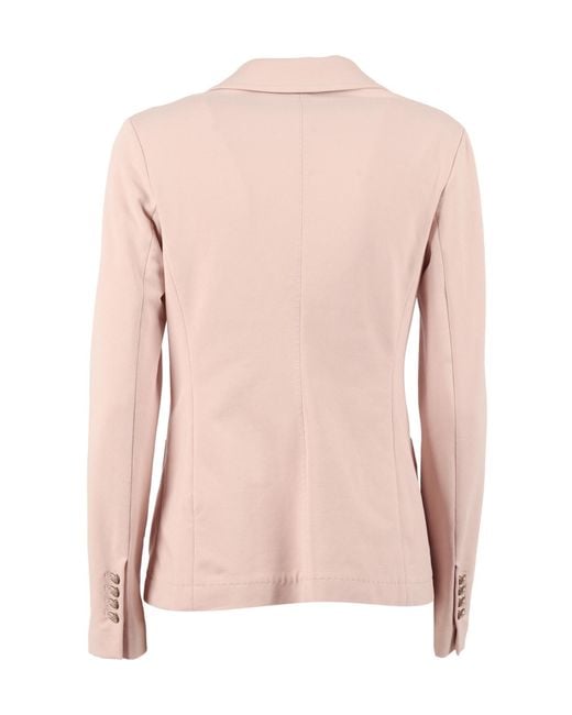 Circolo 1901 Pink Long-Sleeves Blazer