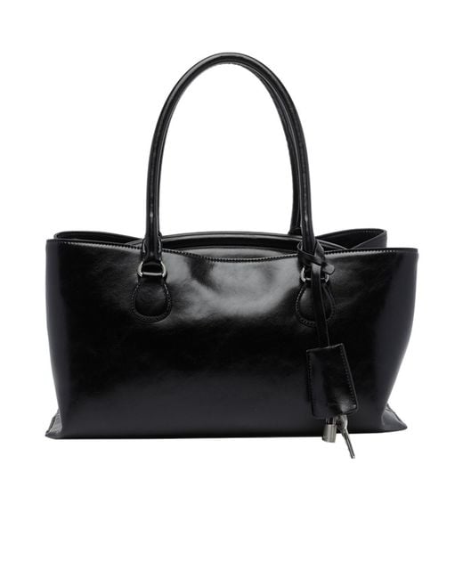 OSOI Black Shell Brot Tote Bag