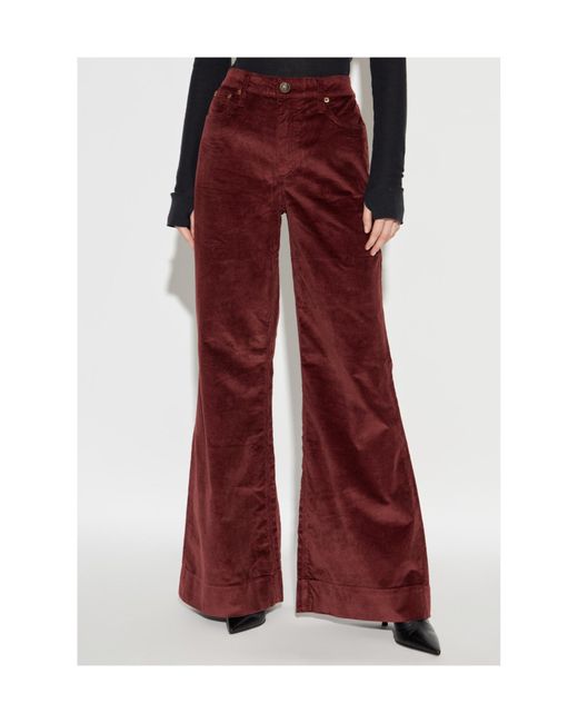 Rag & Bone Corduroy Flared Pants