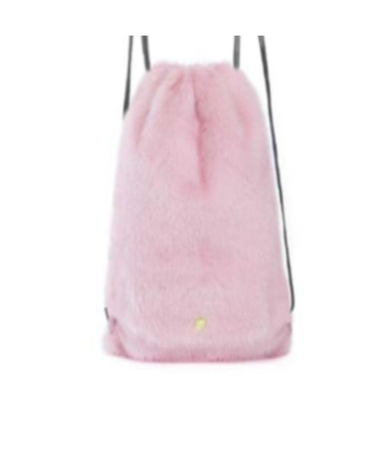 Simonetta Ravizza Pink Logo Backpack
