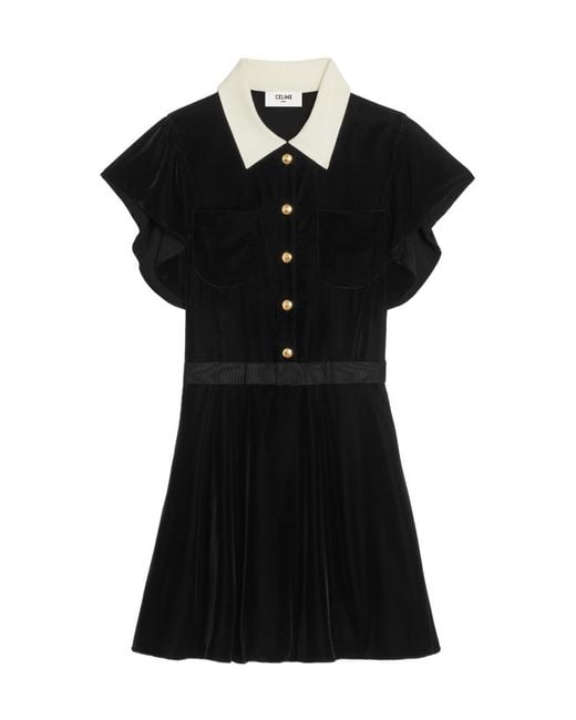 Céline Black Mini Dress