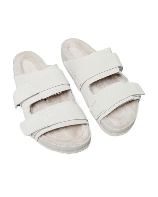 Birkenstock White X Tekla Uji Slip-On Sandals