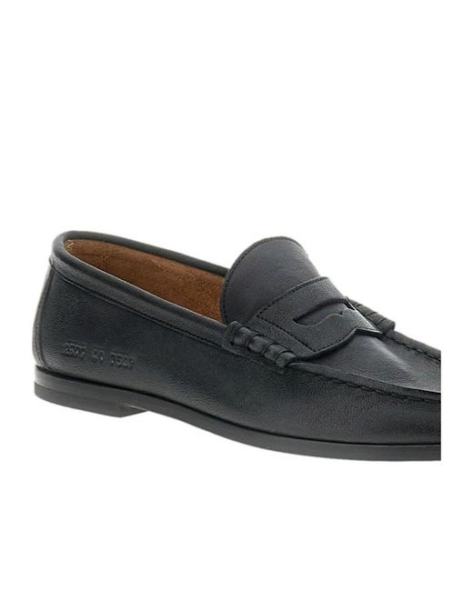 Common Projects Black Round-Toe Loafers for men