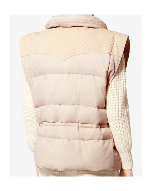 Isabel Marant Natural Isabel Marant Étoile Olfa Padded Gilet