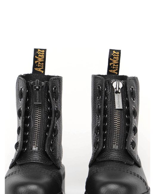 Dr. Martens Black Sinclair Zip-Up Boots