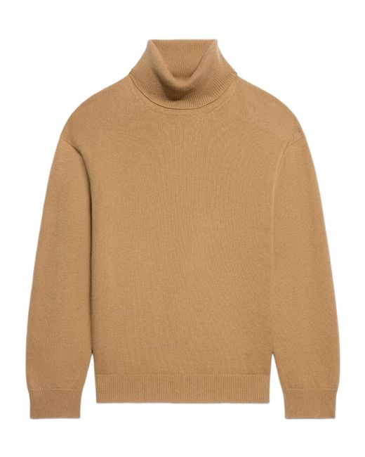 Céline Brown Cashmere Turtleneck for men