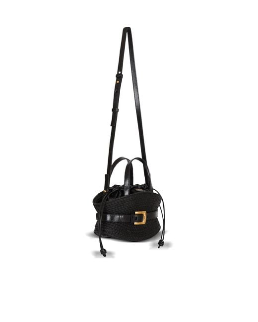 Balmain Black Shuffle Mini Bag
