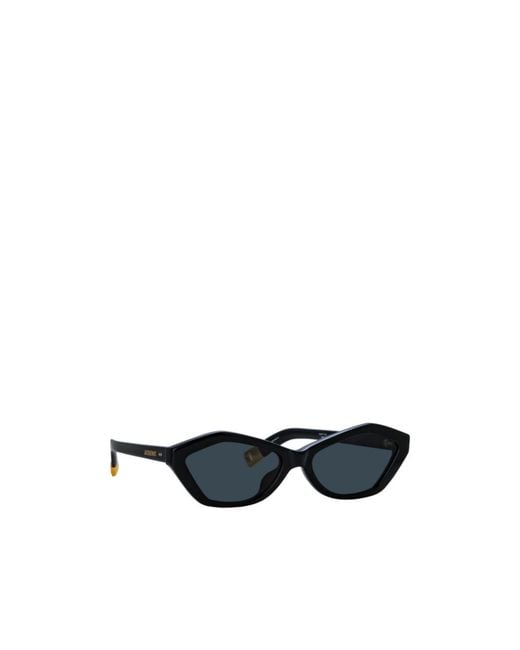 Jacquemus White Logo Sunglasses