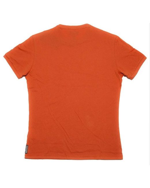 Armani Jeans Orange Logo Details T-Shirt for men