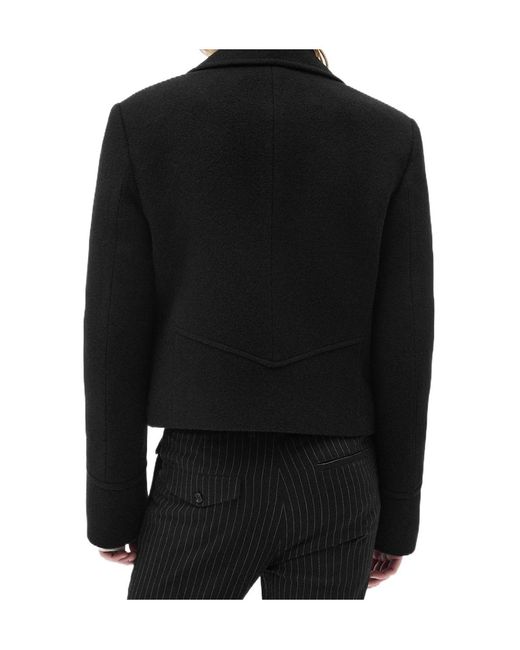 Ann Demeulemeester Black Dalmar Double-Breasted Jacket for men