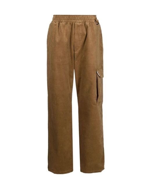 FAMILY FIRST Natural Elastic Waist Casual Pants for men