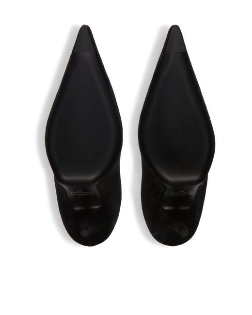 Balenciaga Black Knife Heeled Ankle Boots