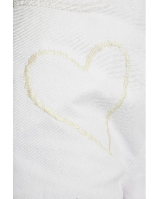 Zadig & Voltaire White Straight-Leg Jeans