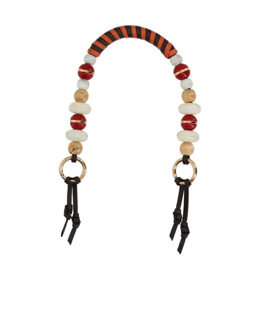 Etro White Embellished Bag Handle for men