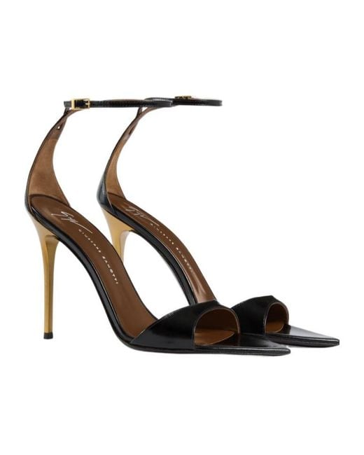 Giuseppe Zanotti White Intriigo Strap 105 Heeled Sandals