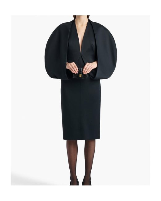 Khaite Black Dakota Dress