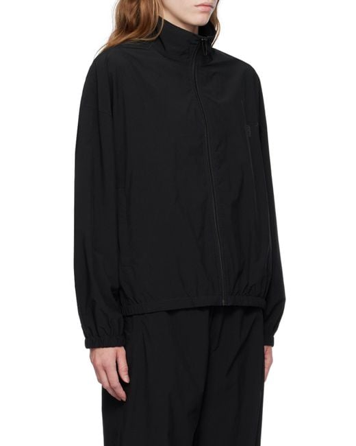 Alexander Wang Black Zipped Track Jacket