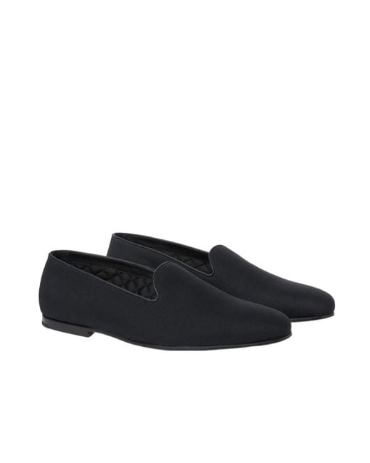 Loro Piana Black Opera Walk Loafer for men