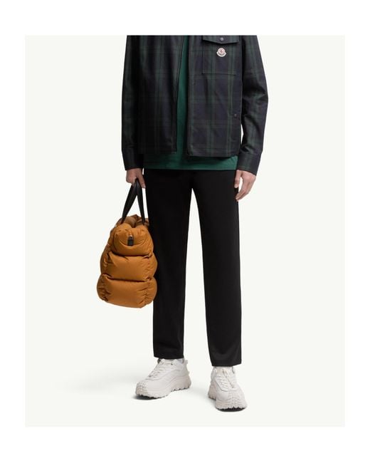 Moncler Blue Logo Jogging Trousers for men