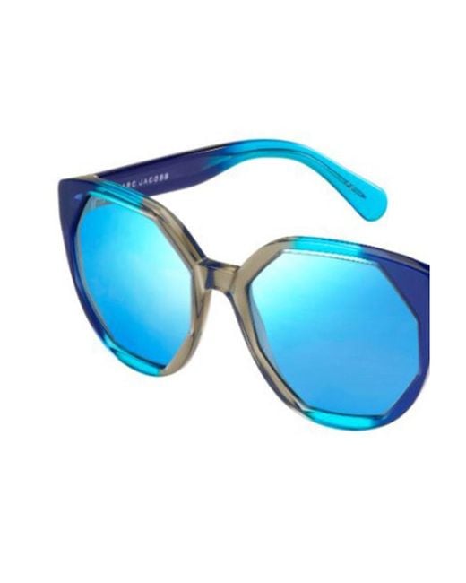 Marc Jacobs Blue Logo Sunglasses