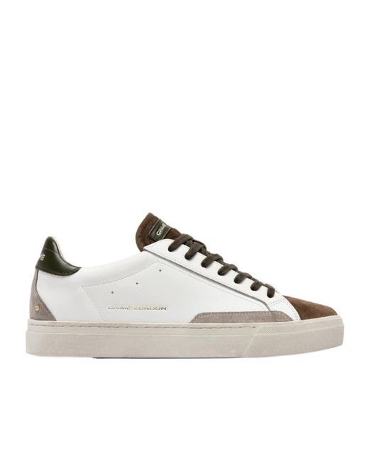 Crime London Multicolor Lace-Up Sneakers for men