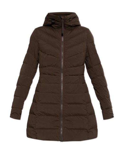 Canada Goose Brown Quilted Jacket "Clair"
