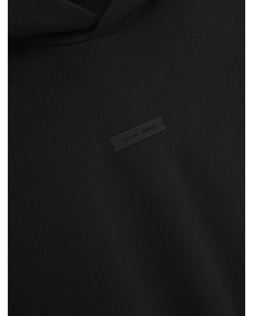 Fear Of God Black Modern Fleece Hoodie for men